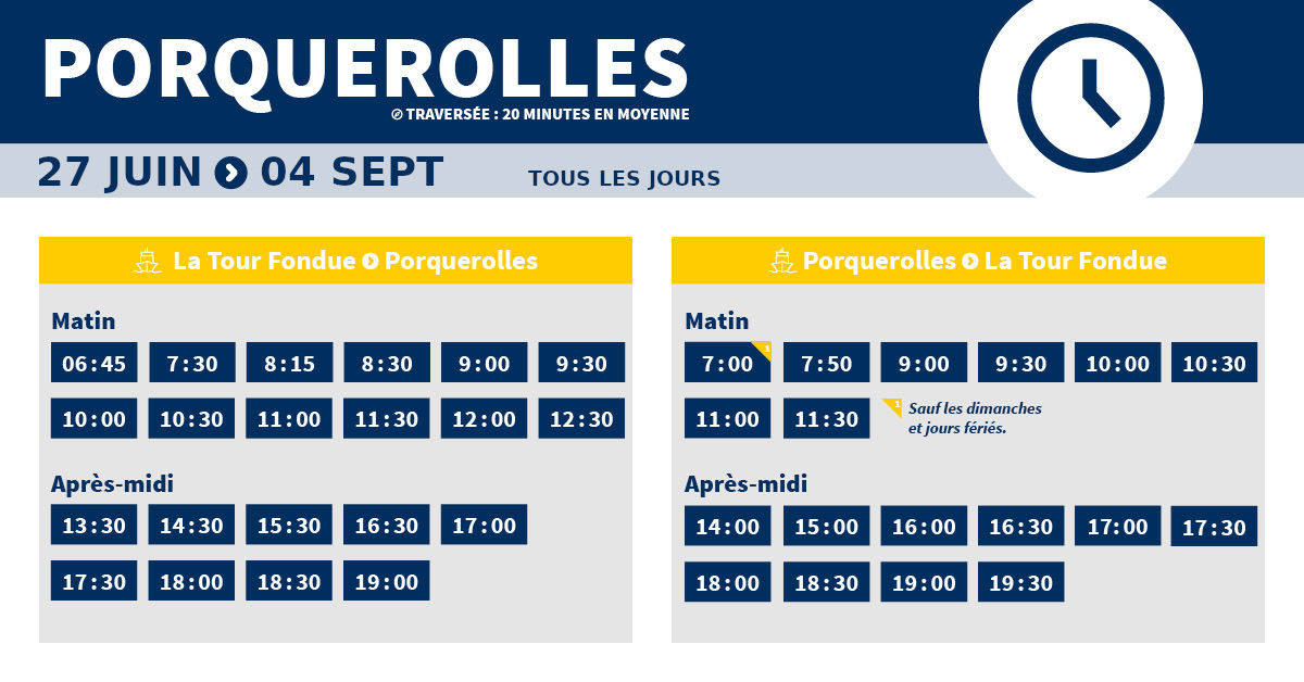 Horaire